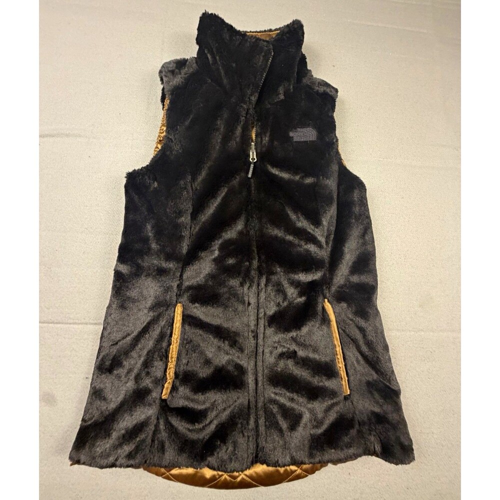 The North Face Women’s Reversible Quilted Puffer Vest Full Zip Pockets XS